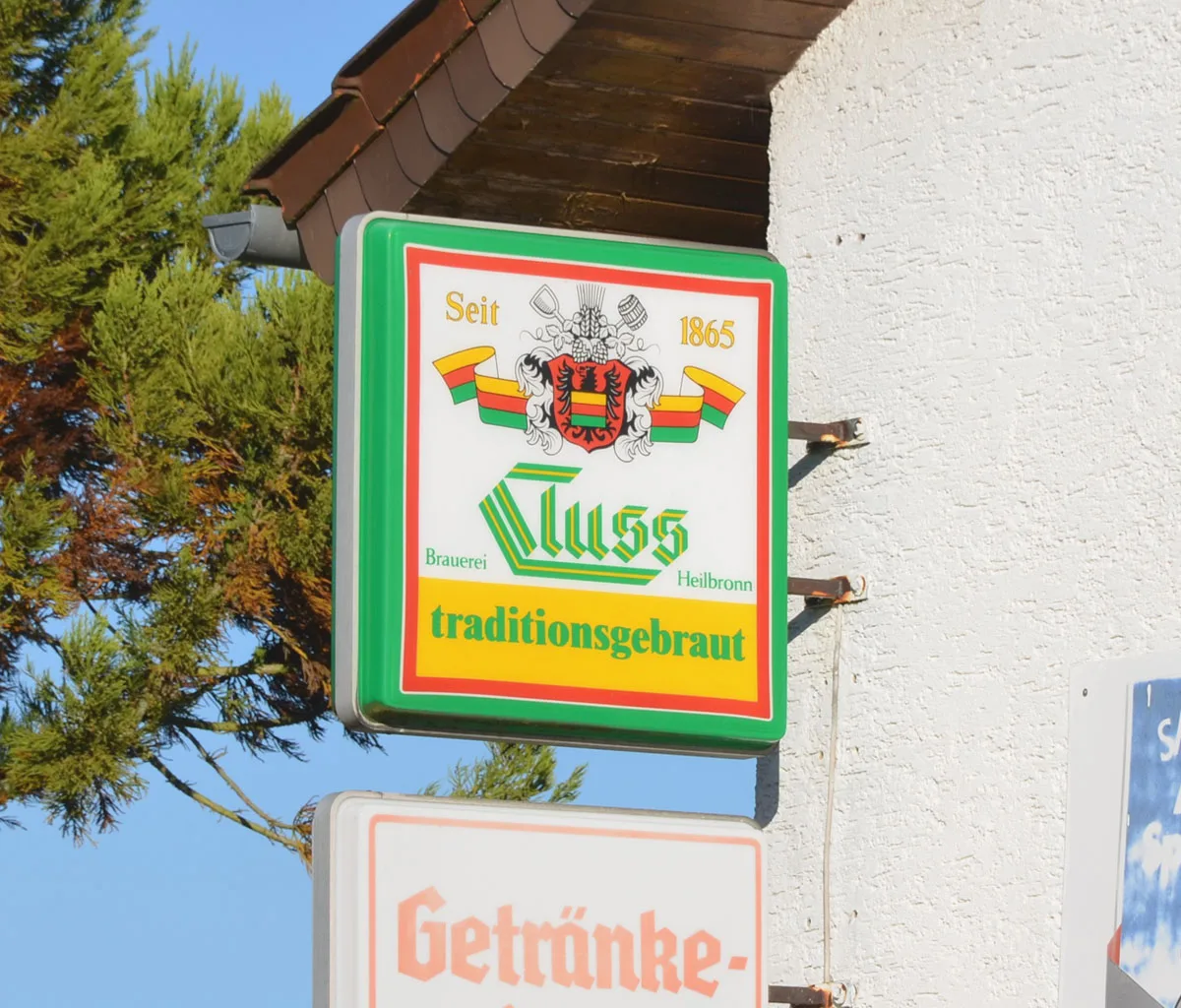 Cluss Brauereischild Obrigheim 2012 09 22