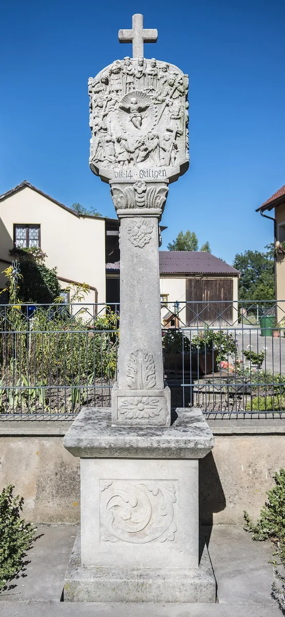 D 6 78 157 1 Bildstock, Balthasar Neumann Straße 5 (Michelau I.steigerwald)