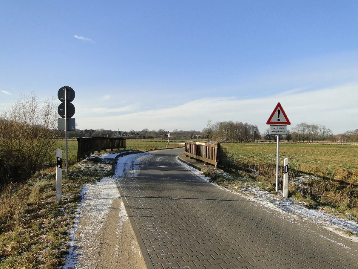 Dalldorf (Sh) Zweedorf (Mv) Stecknitz (Delvenau) Brücke Ex Grenzstreifen 2010 12 01 014
