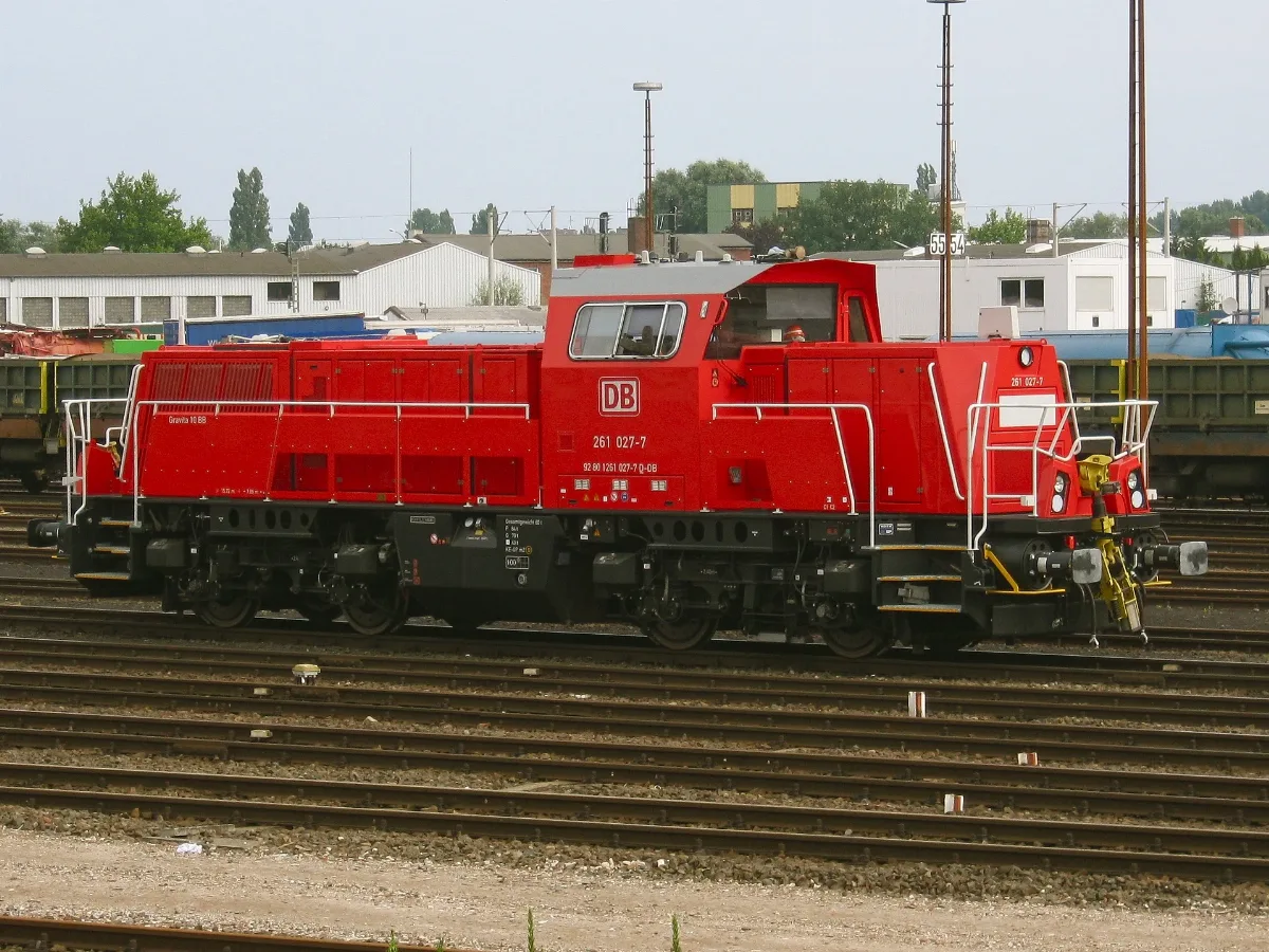 Dbag Class 261 In Hamburg Tiefstack
