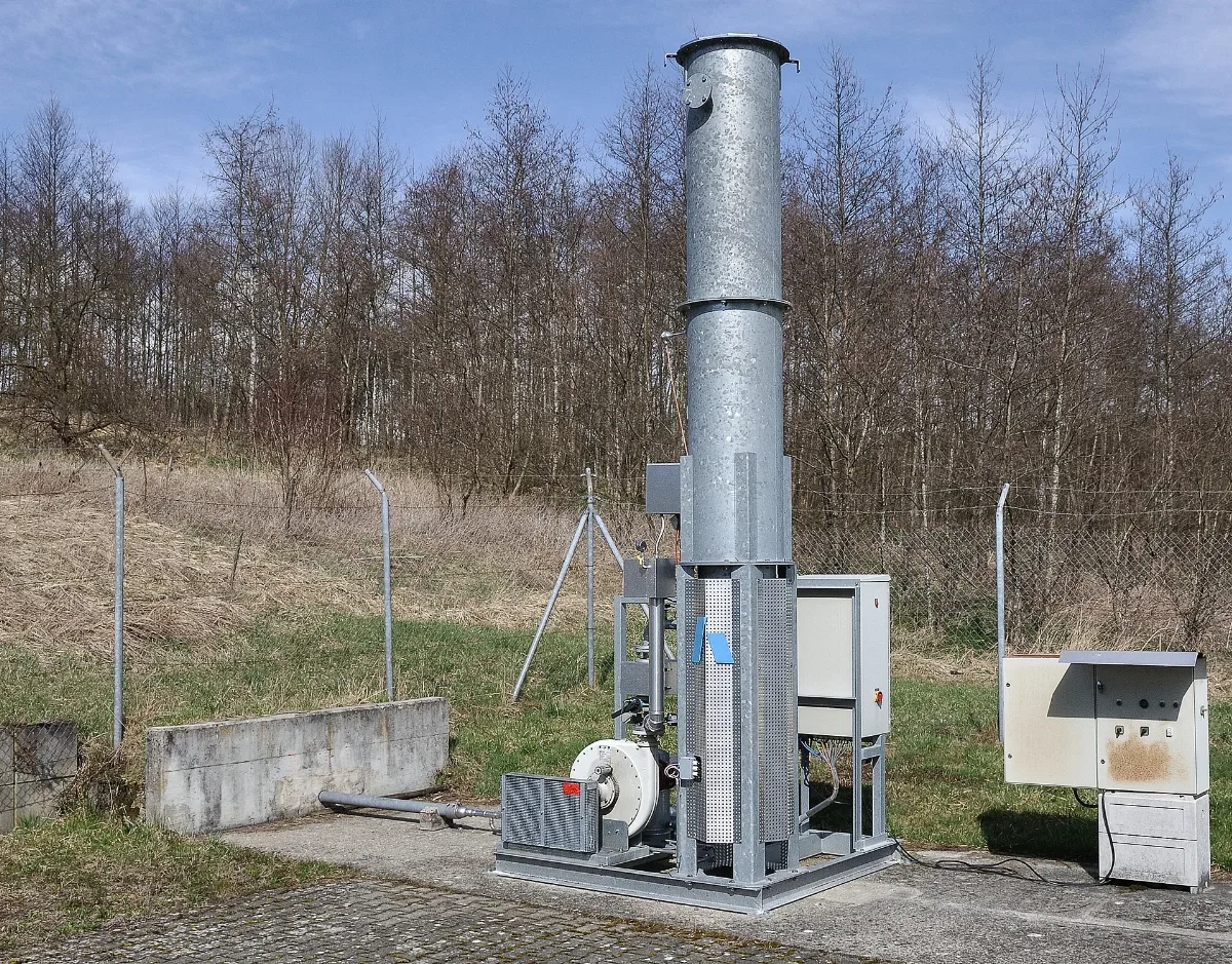 Deponiegasfackel Bermatingen 5747
