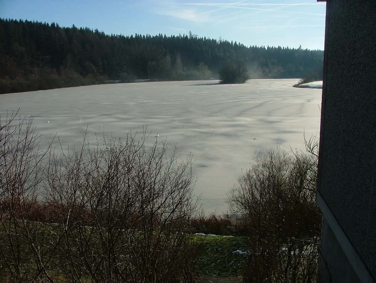 Der Stausee Im Winter Panoramio