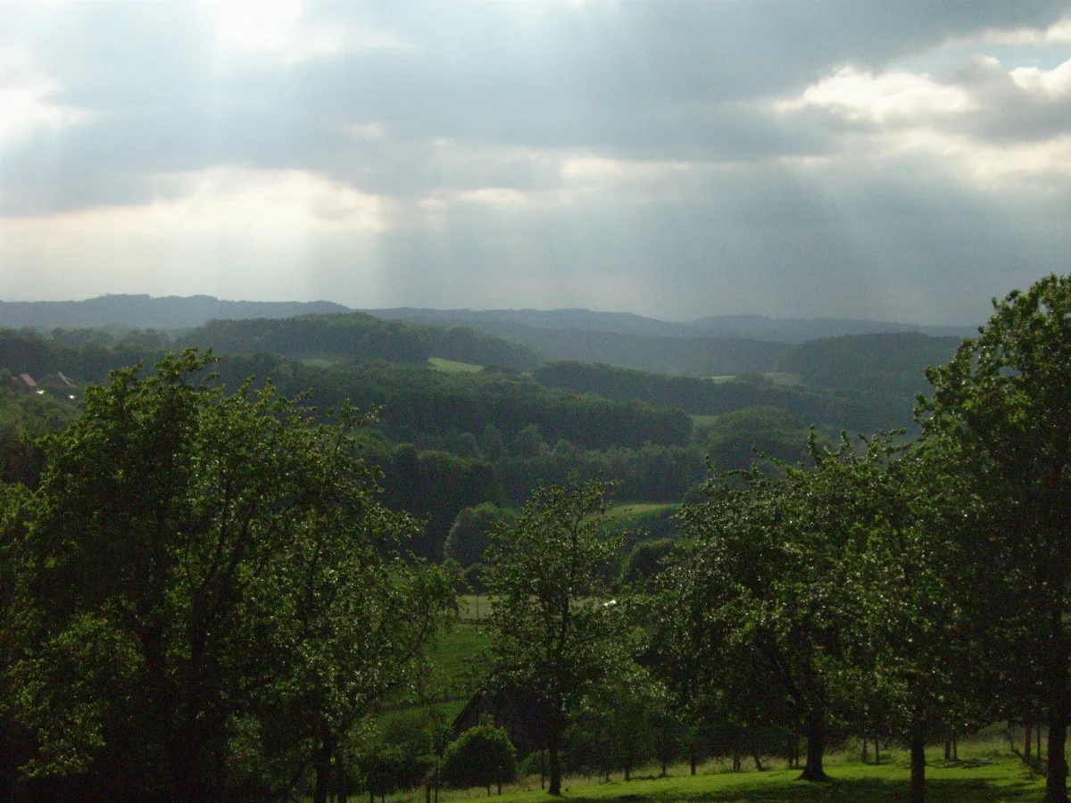 Der Teutoburger Wald Bei Sudenfeld Panoramio