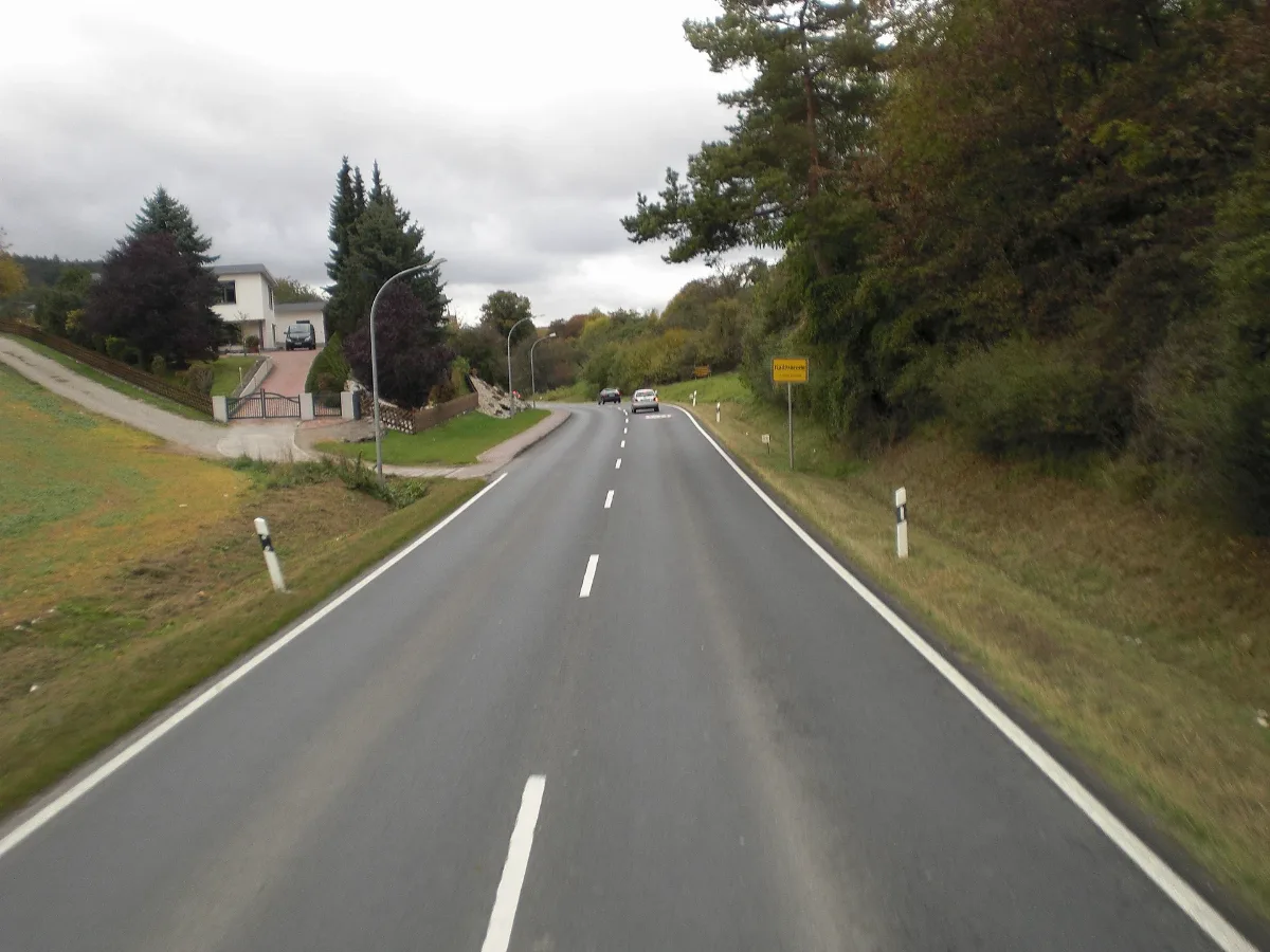 Dingelstädter Straße B247 Ortseingang Kallmerode Panoramio