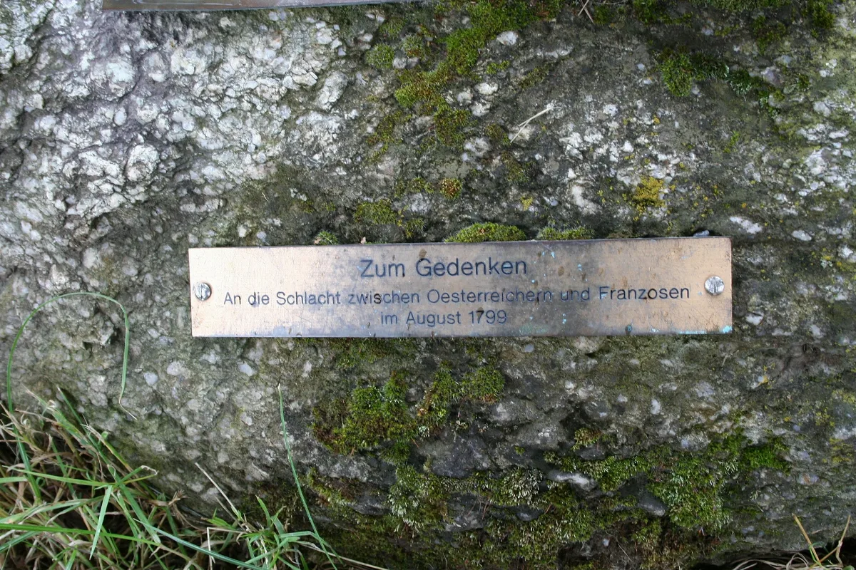 Döttingen Denkmal 1799 Schild