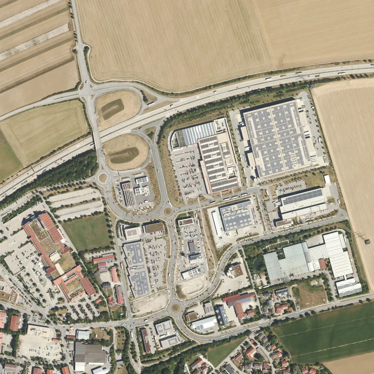 Dop40 Landkreis Ebersberg 32707 5336 (Bayerische Vermessungsverwaltung)