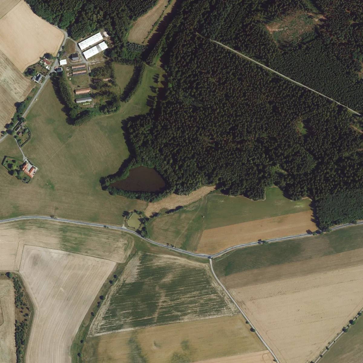Dop40 Landkreis Hof 32720 5580 (Bayerische Vermessungsverwaltung)