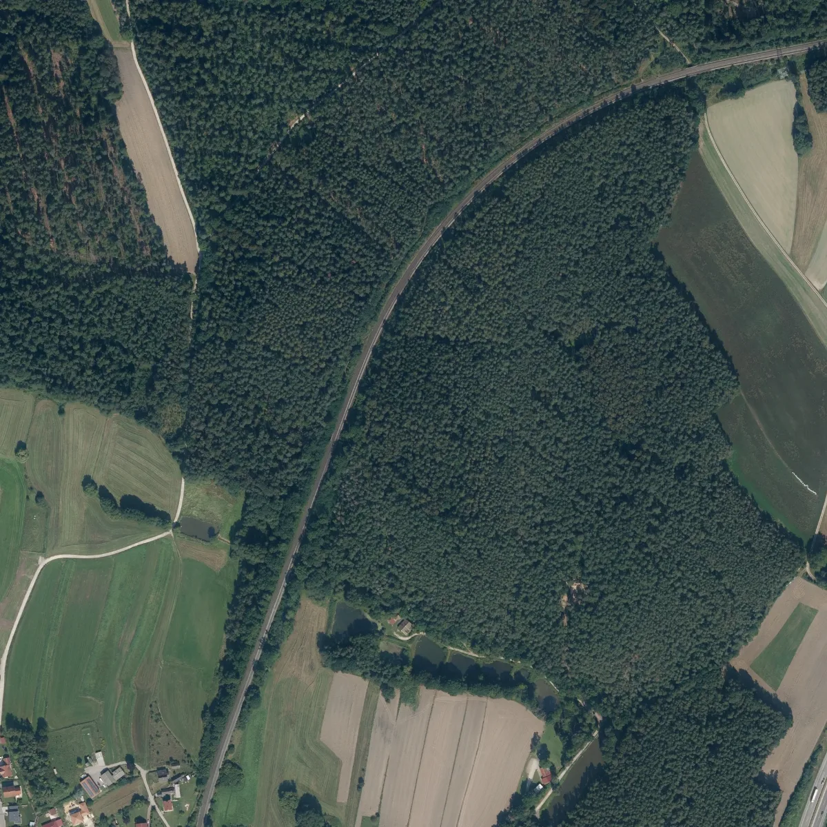 Dop40 Landkreis Schwandorf 32726 5455 (Bayerische Vermessungsverwaltung)