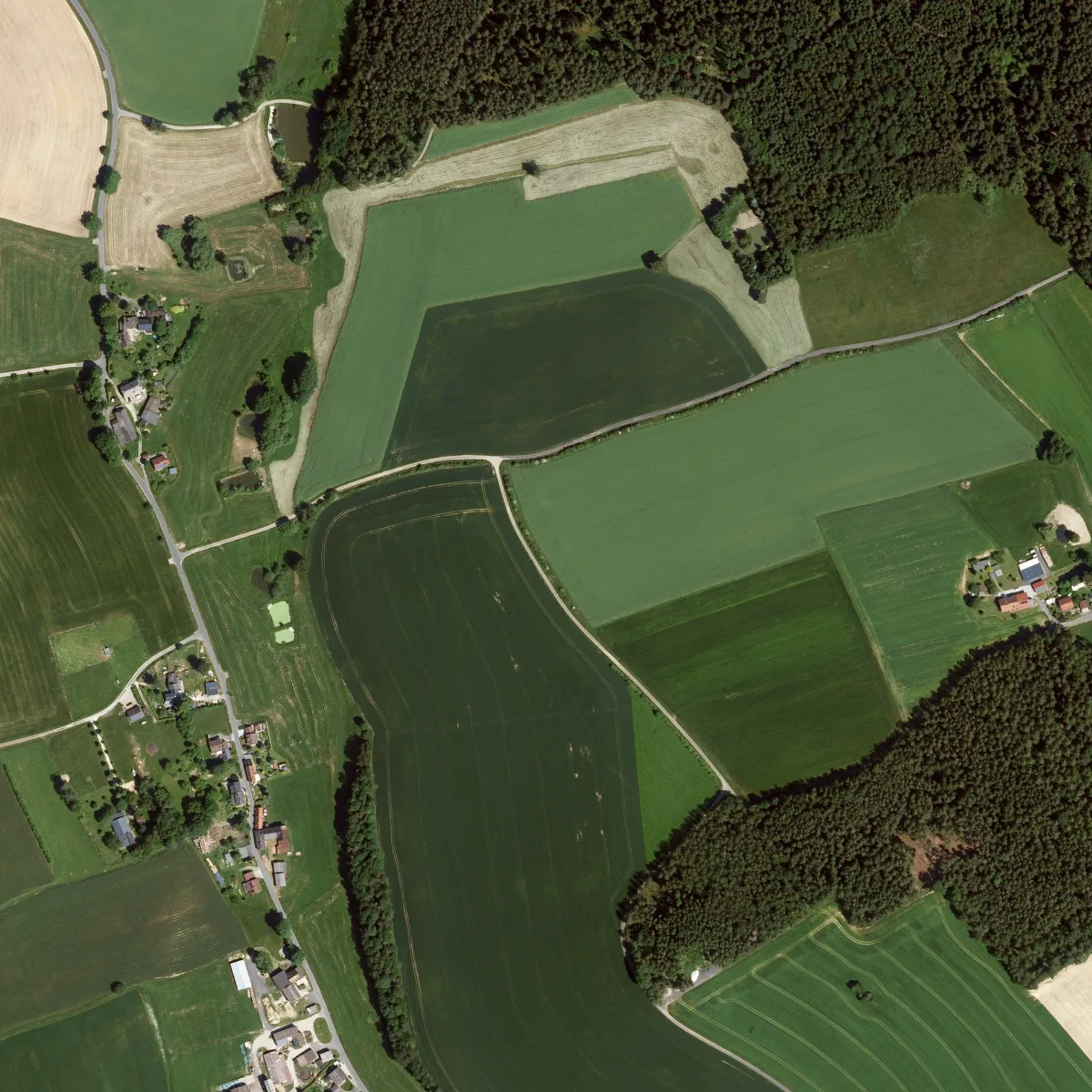 Dop40 Landkreis Wunsiedel Im Fichtelgebirge 32718 5545 (Bayerische Vermessungsverwaltung)