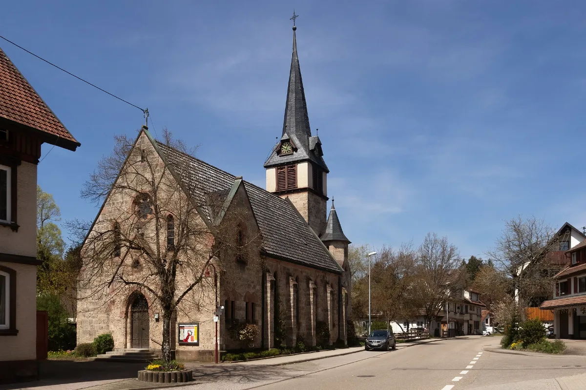 Dornstetten Aach, De Andreaskirche Img 5149 2023 05 04 12.52