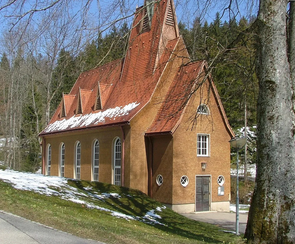 Dreidächerkirche,Bolsternang, Überruh,Klinik Panoramio