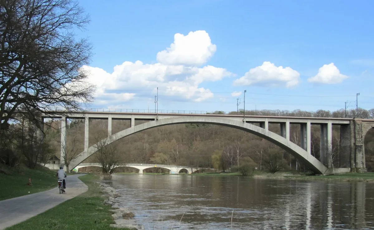 Eder Radweg An Der Fulda Nach Kl Hochwasser Wmc Ds 15 04 2913