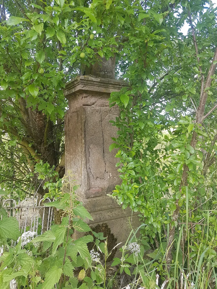 Ehemaliges Wegkreuz Am Sohlenmaierweg Am Ortsrand Von Krumbach
