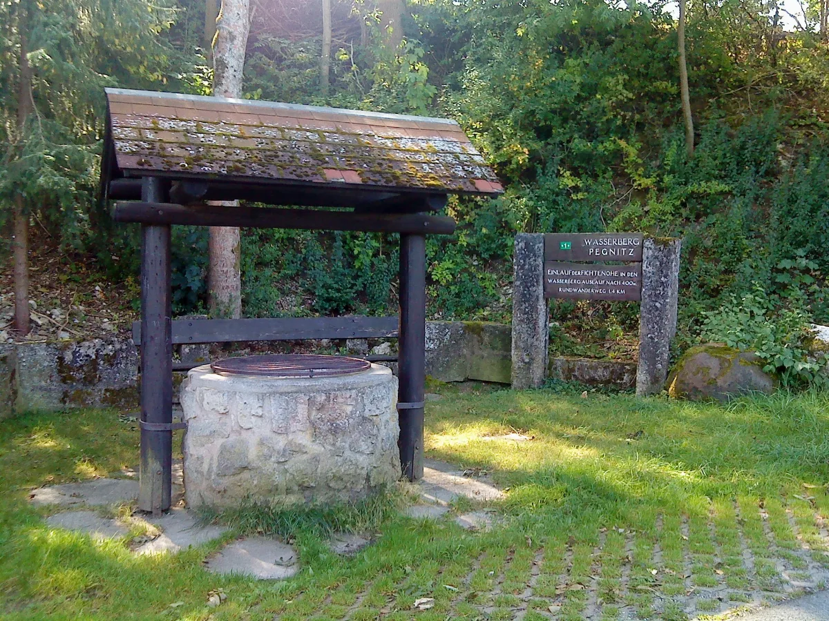 Eintrittsstelle In Den Wasserberg Pegnitz