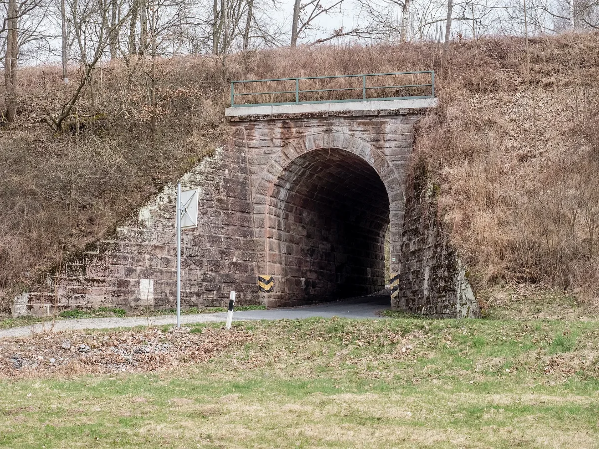 Eisenbahnbrücke Themar B89 Grimmelshausen P3Rm1895