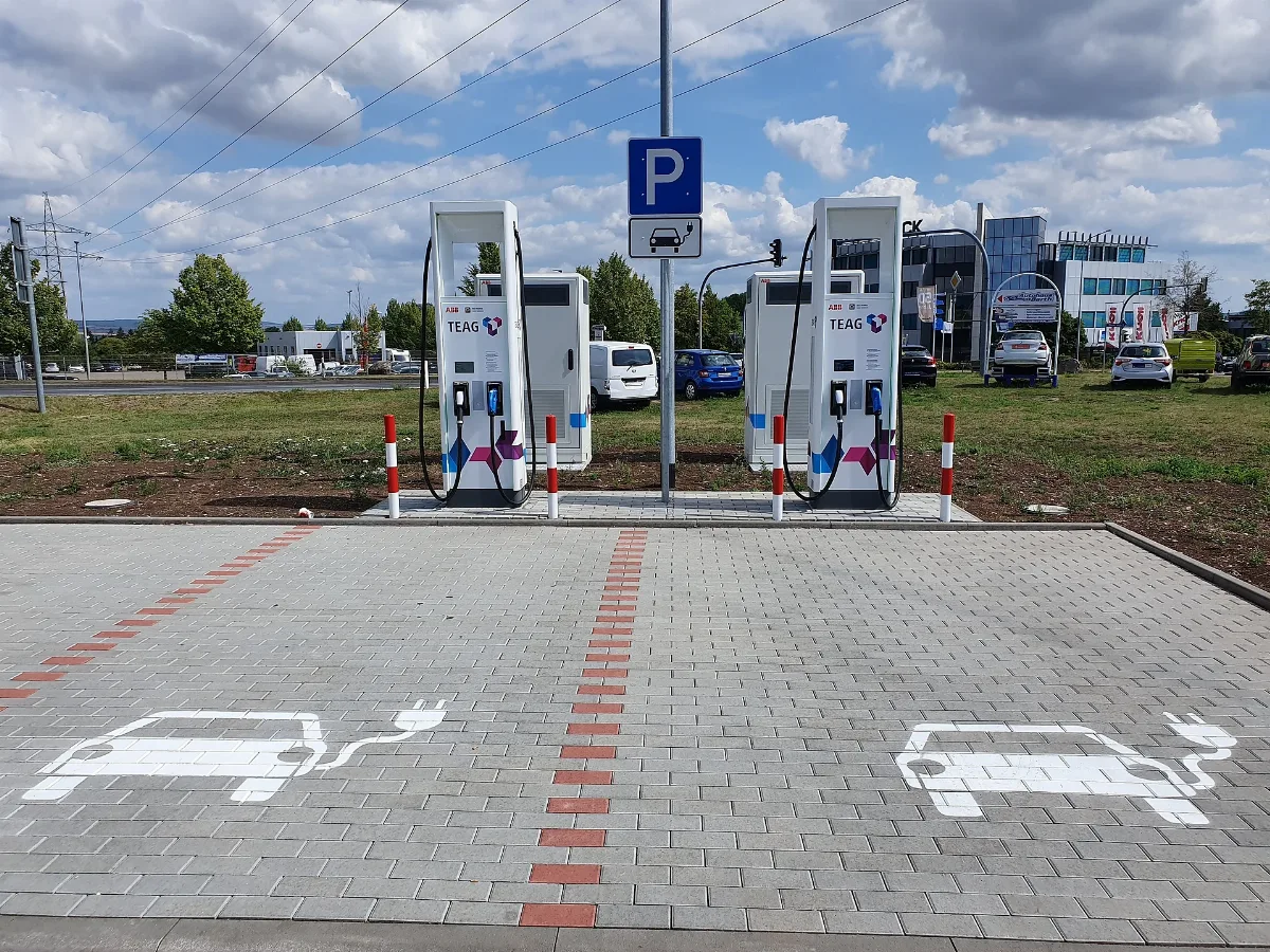 Electric Vehicle Charging Station Thörey 2
