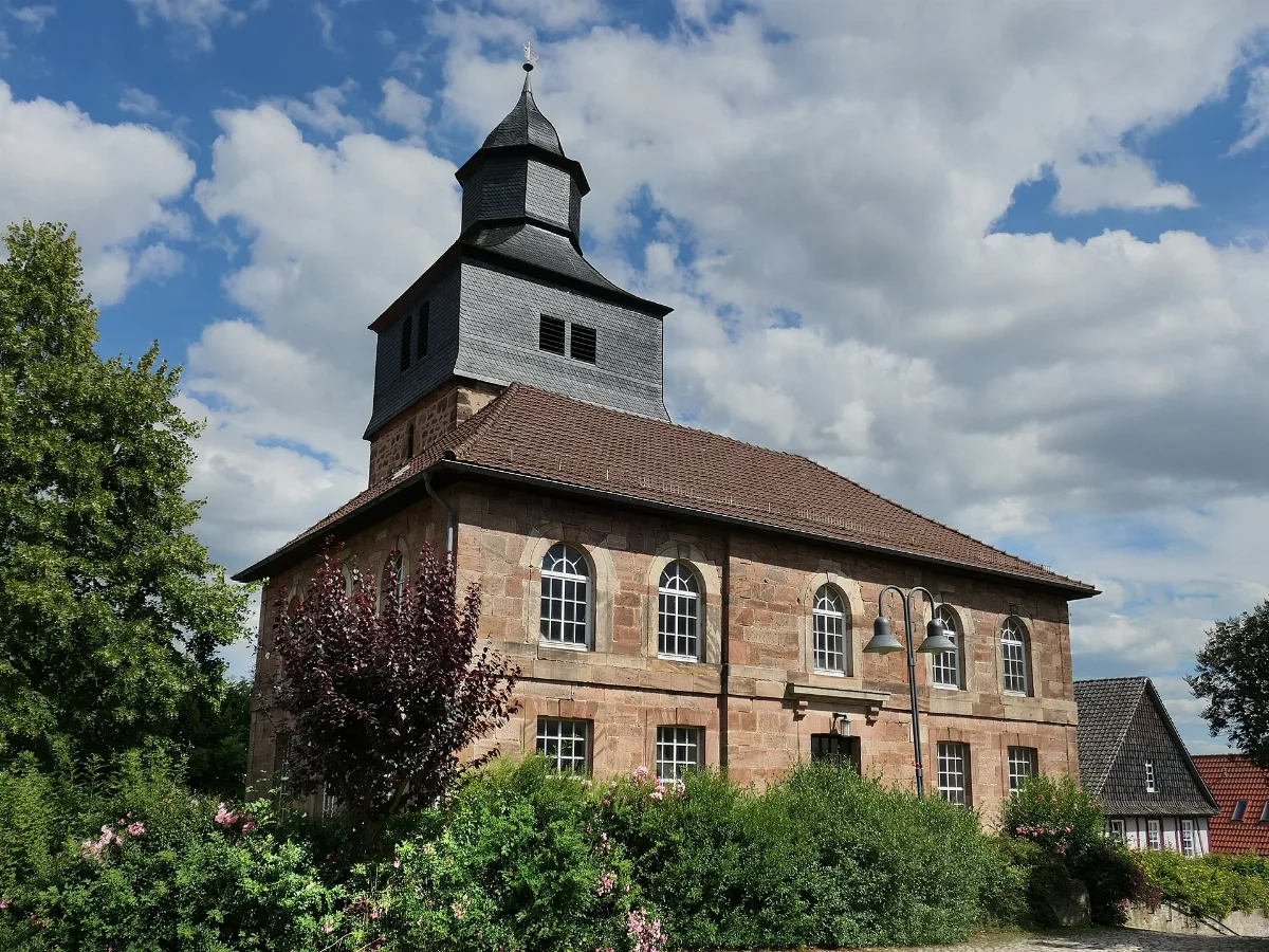 Evangelische Kirche Frankenhain (Berkatal) Im Nordhessischen Werra Meißner Kreis (1)