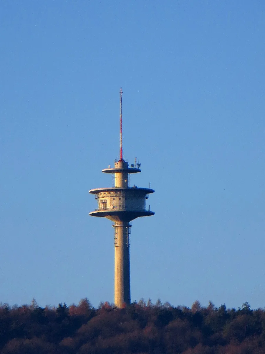 Fernmeldeturm Weilerskopf Von Osten