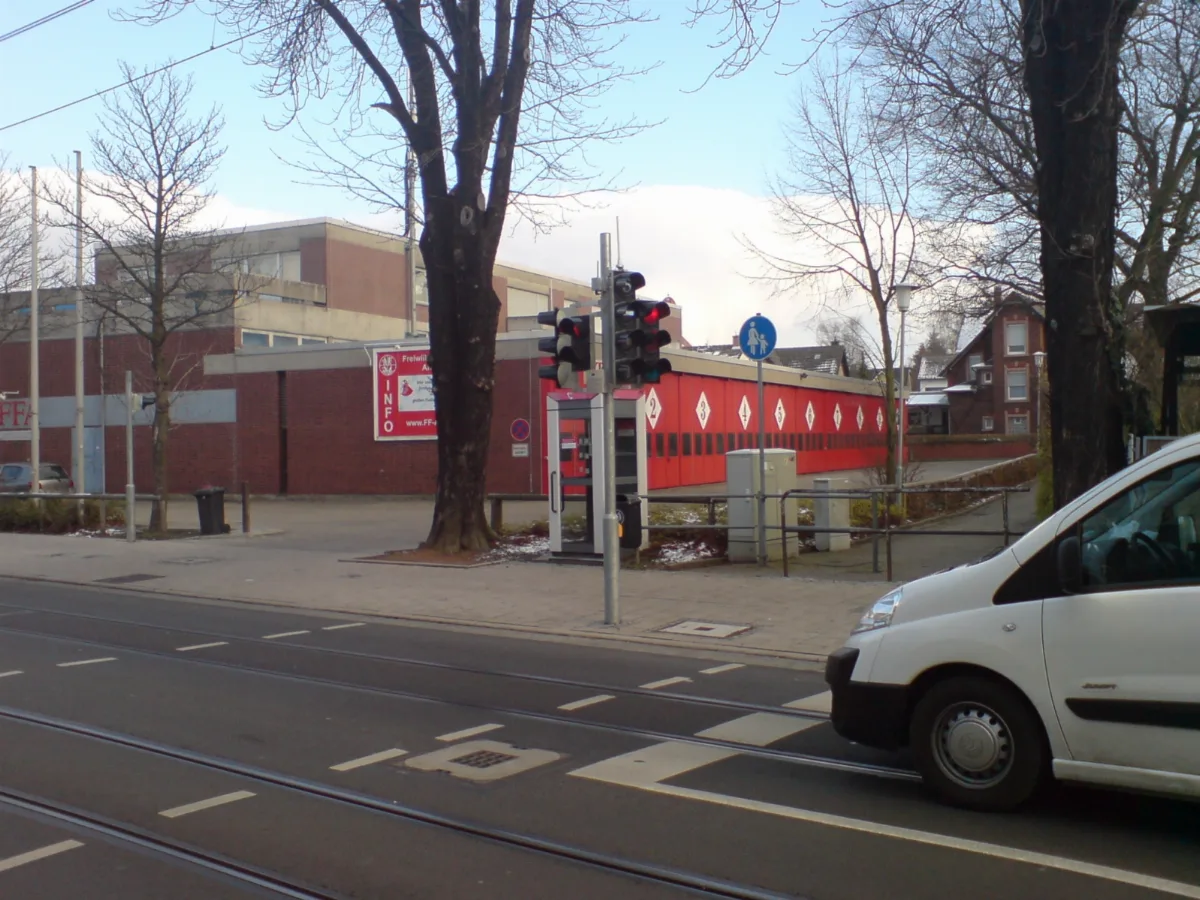 Fire Station In Arheilgen, Germany