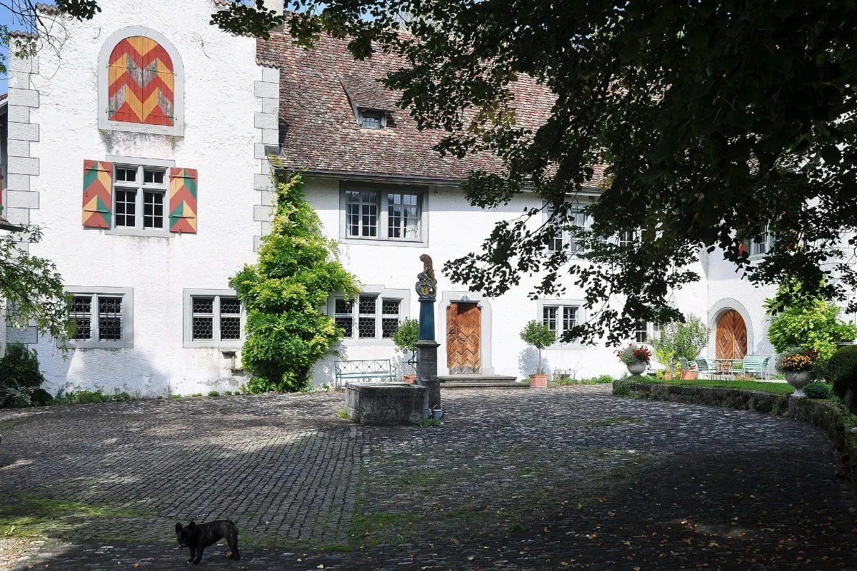 Flaach Schloss Mit Oekonomie, Trotte Und Brunnen, Schloss 396 2011 09 25 13 17 26 Shiftn
