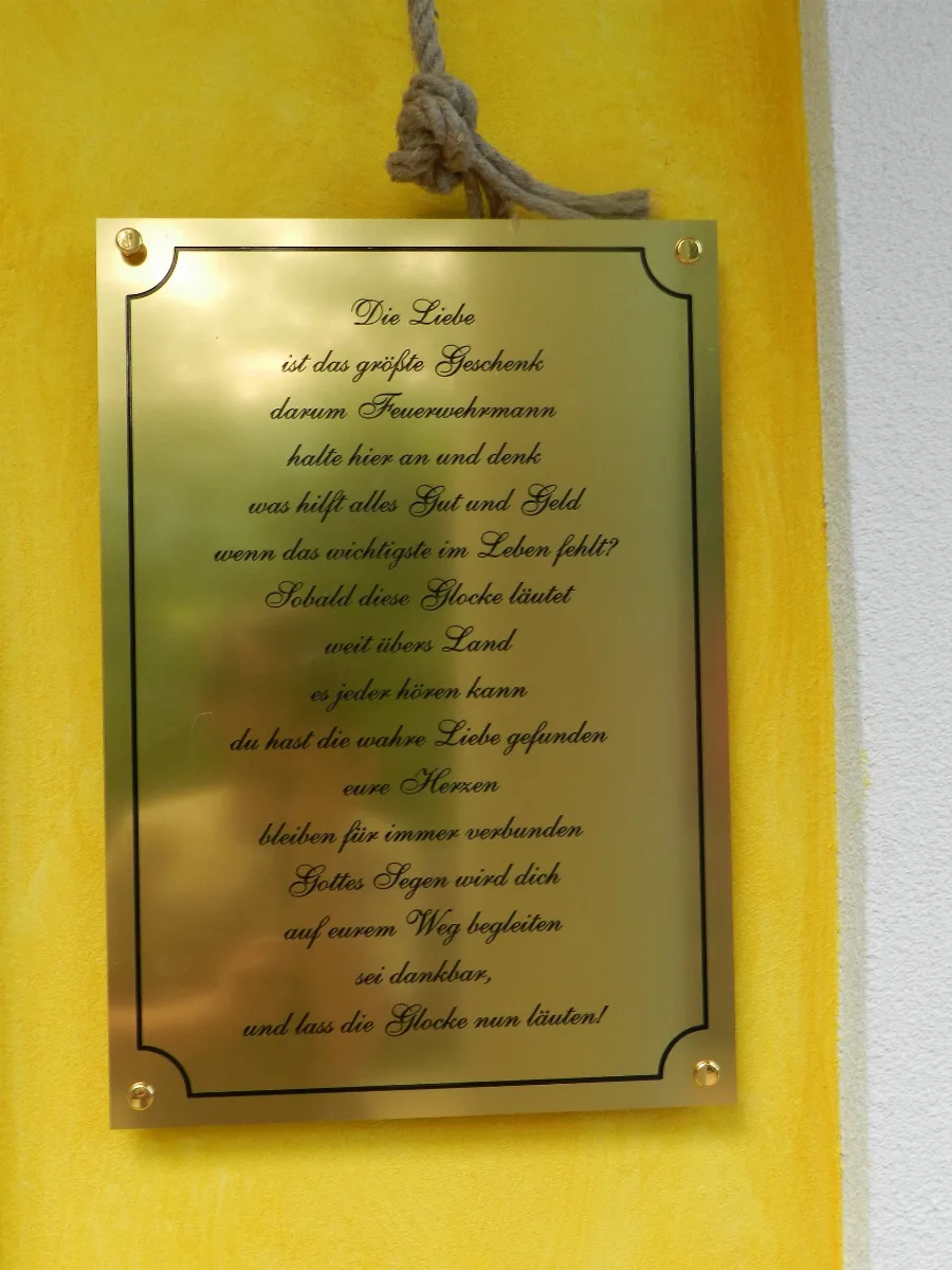 Florianikapelle, St. Dionysen, Schild 2