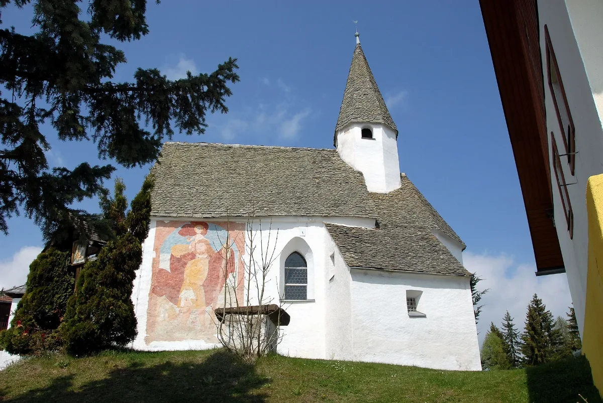 Frauenstein Lorenziberg Filialkirche Hl Laurentius Sued Ansicht 19042007 01