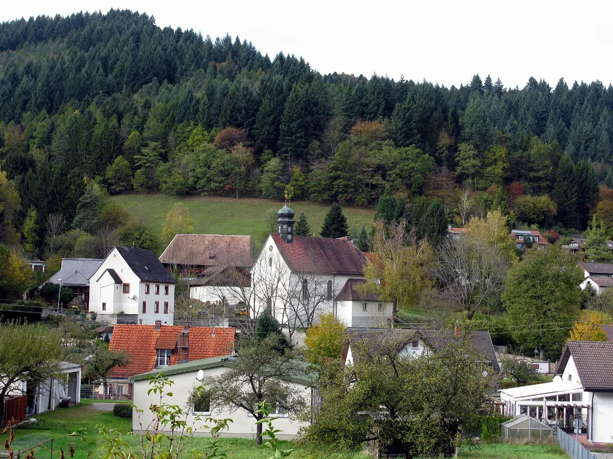 Freiburg Kappel Mit St. Peter Und Paul
