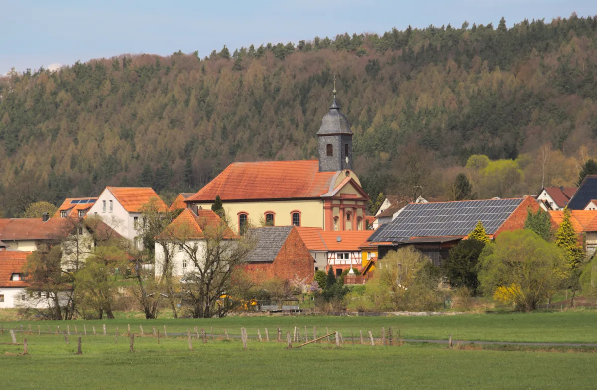 Fulda Kaemmerzell Pano Cath Church S