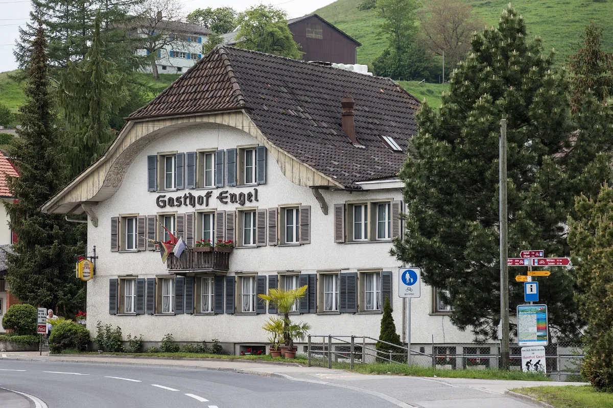 Gasthof Engel In Hüswil, Gemeinde Zell Lu