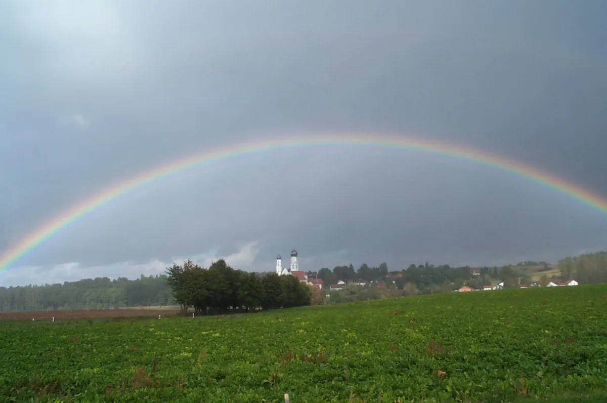 Geiselhöring Haindling Regenbogen