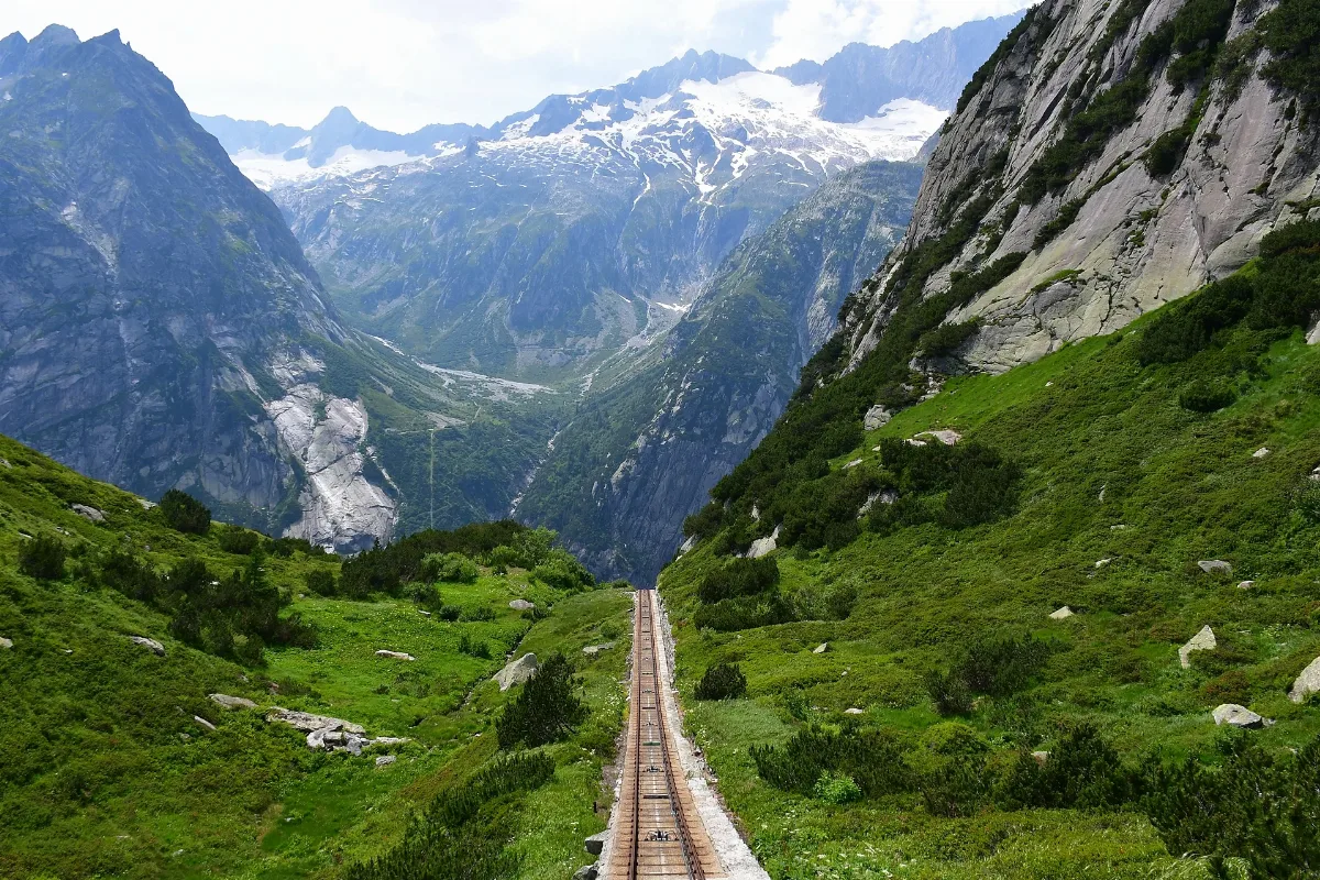 Gelmerbahn Tracks
