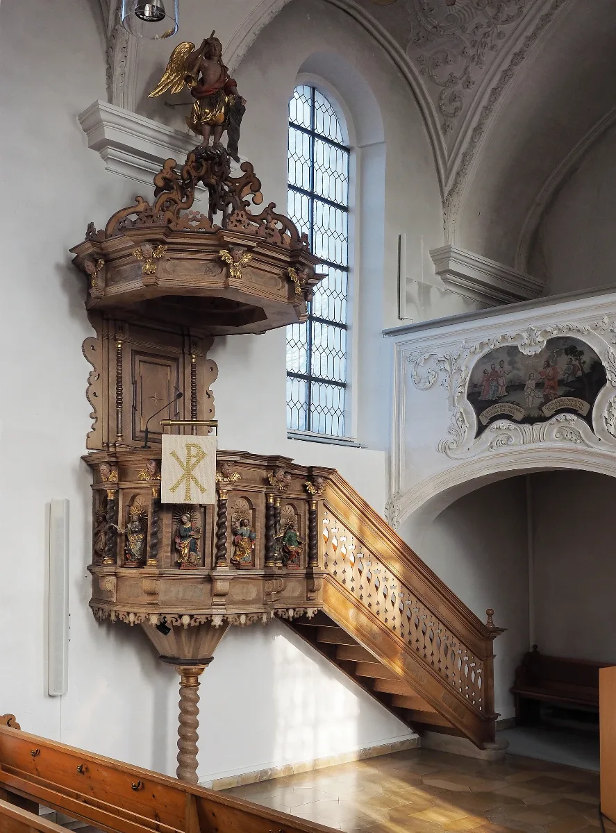 Georgskirche Sontheim An Der Brenz Pulpit