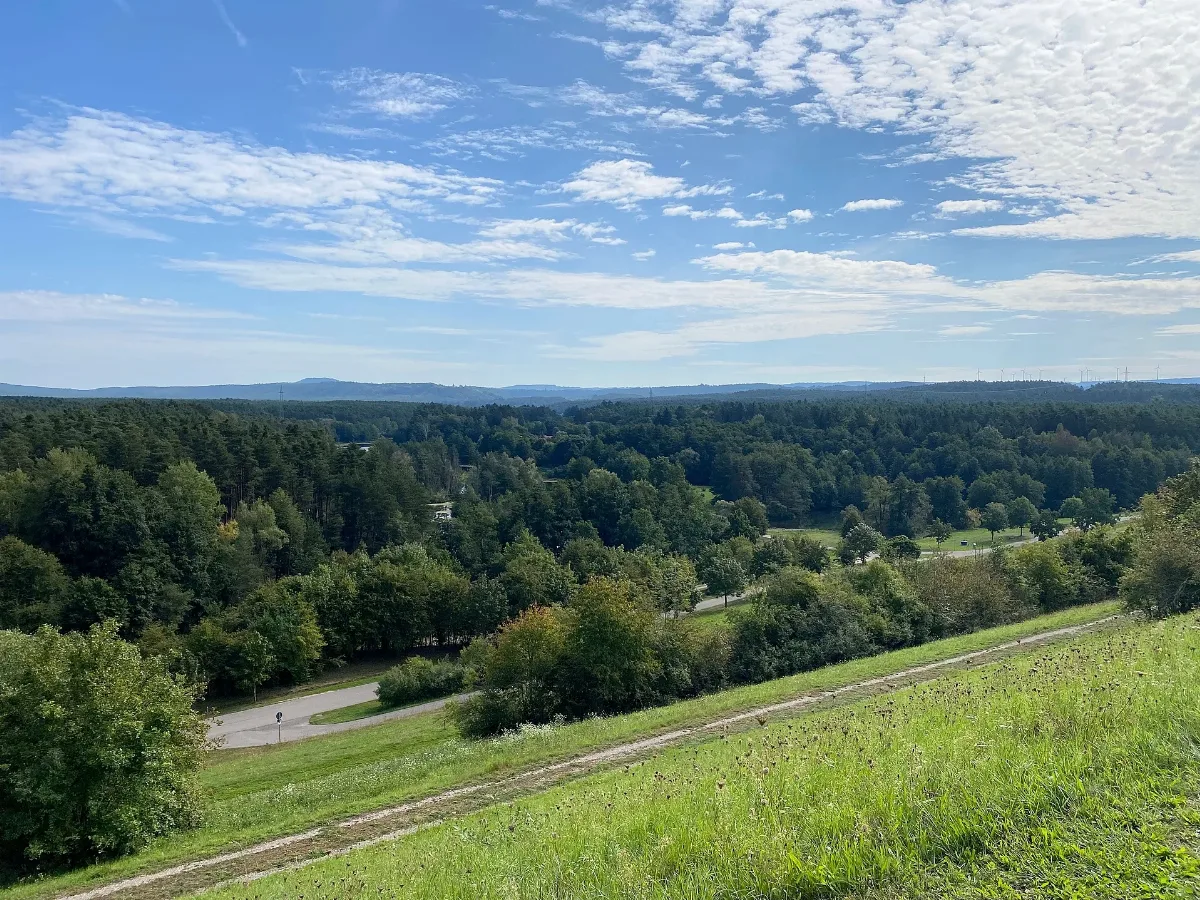 Ger Pleinfeld, Großer Brombachsee, Hauptdamm, Aussicht 0005