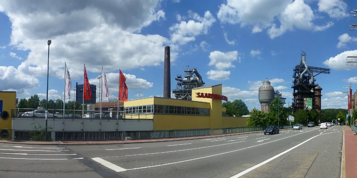 Germany Neunkirchen Saar – Saarpark Center Vor Den Ehemalige Hüttenanlagen Panoramio