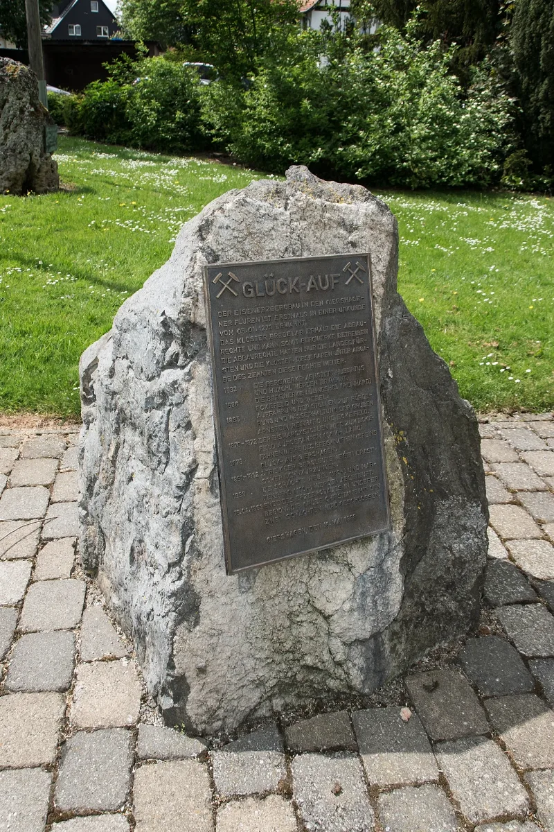 Giershagen Bergbaugedenkstein