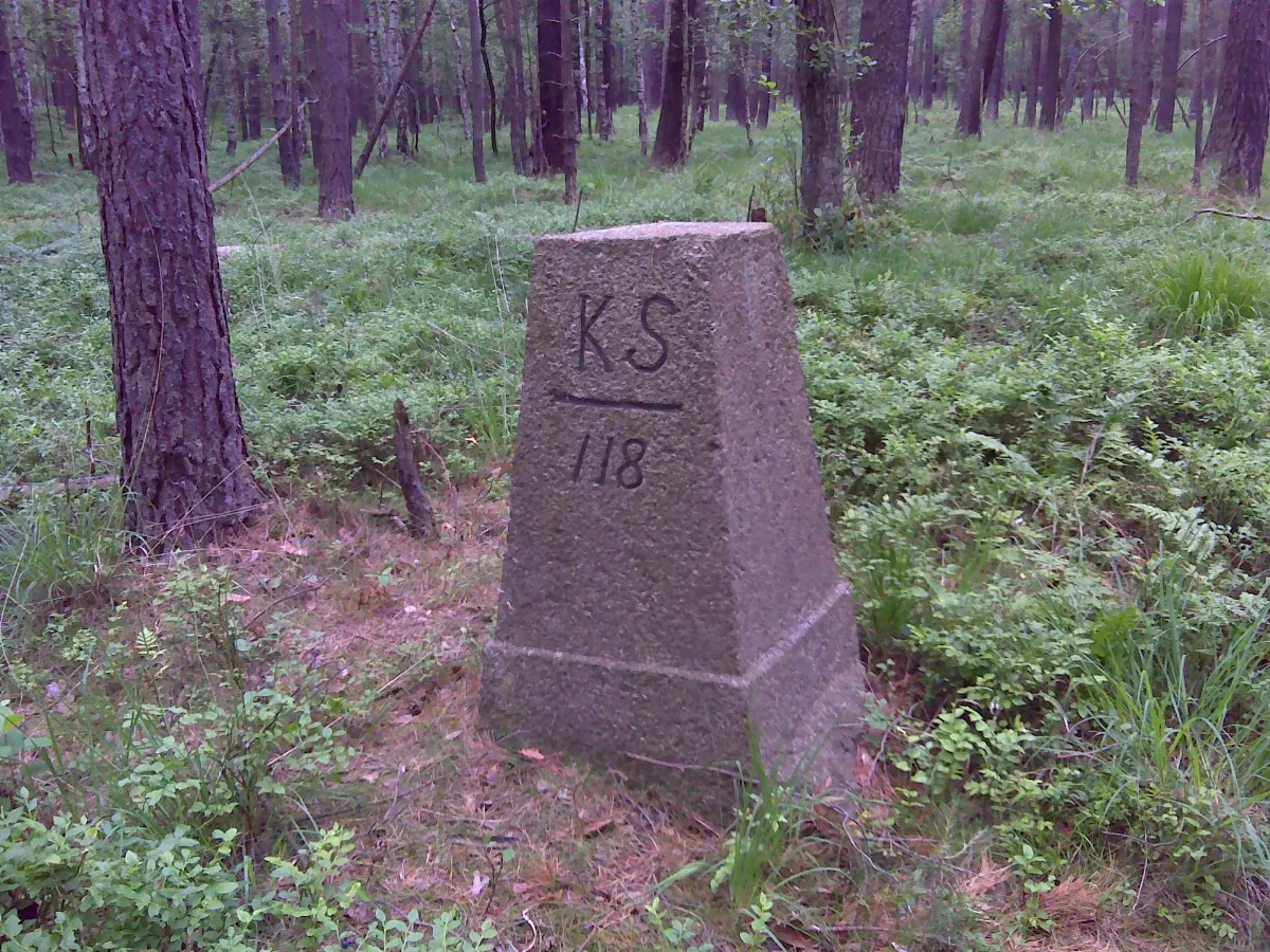 Grenzstein 118 Ks Kp