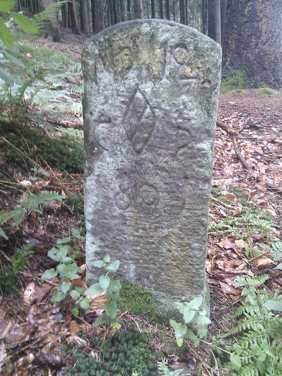 Grenzstein Heiligkreuzsteinach 2