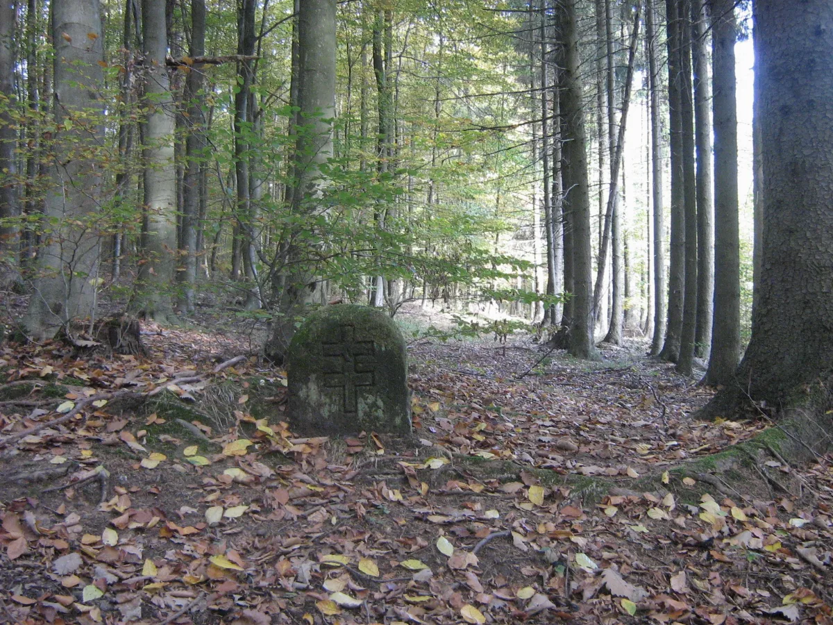 Grenzstein Im Warndtwald Panoramio