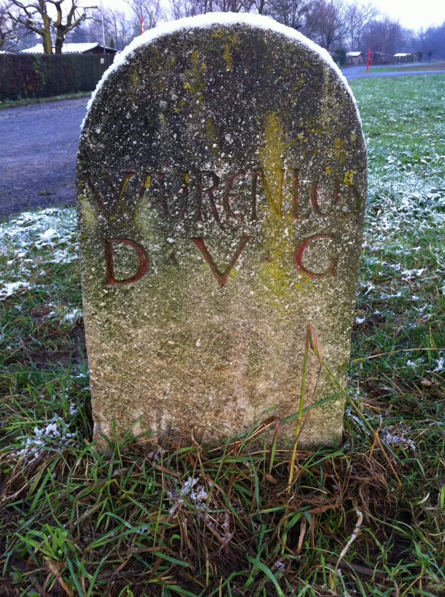 Grenzstein Wettingen Würenlos 02B