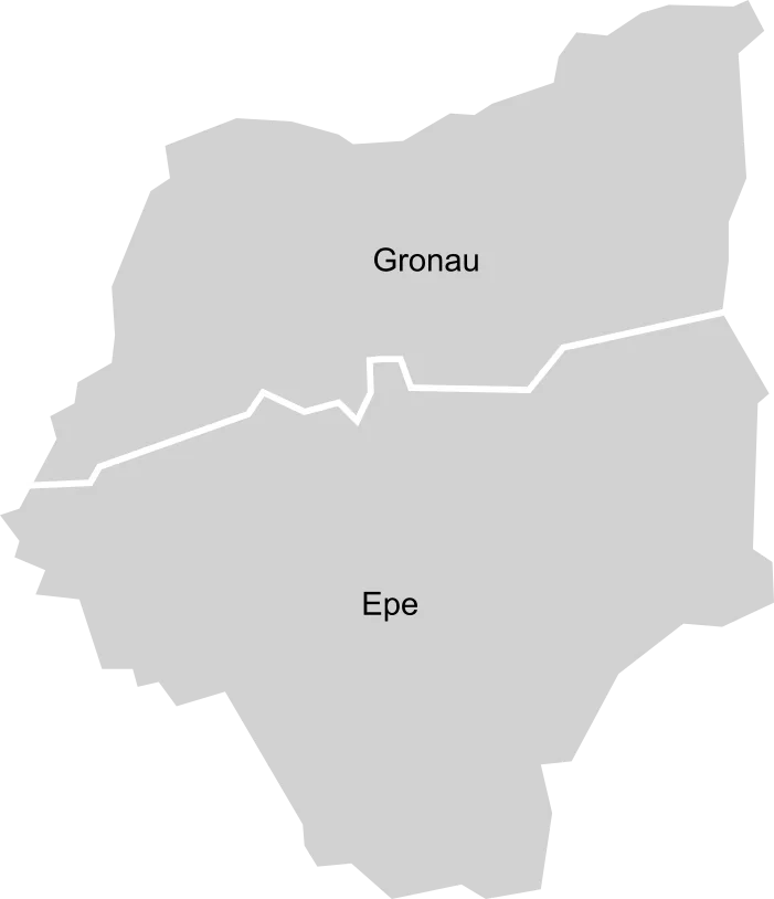 Gronau Ortsteile