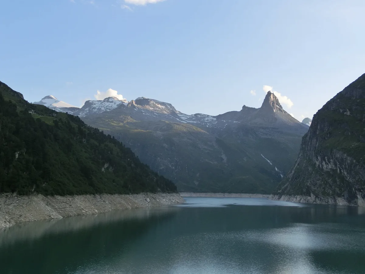 Güferhorn, Furggeltihorn, Zervreilahorn And Pizzo Cassinello As Seen From Zervreilasee