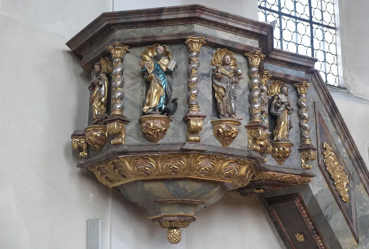 Gündlkofen (Bruckberg) St. Peter Und Paul Kanzel 768