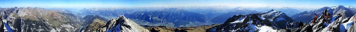 Haldensteiner Calanda Panorama