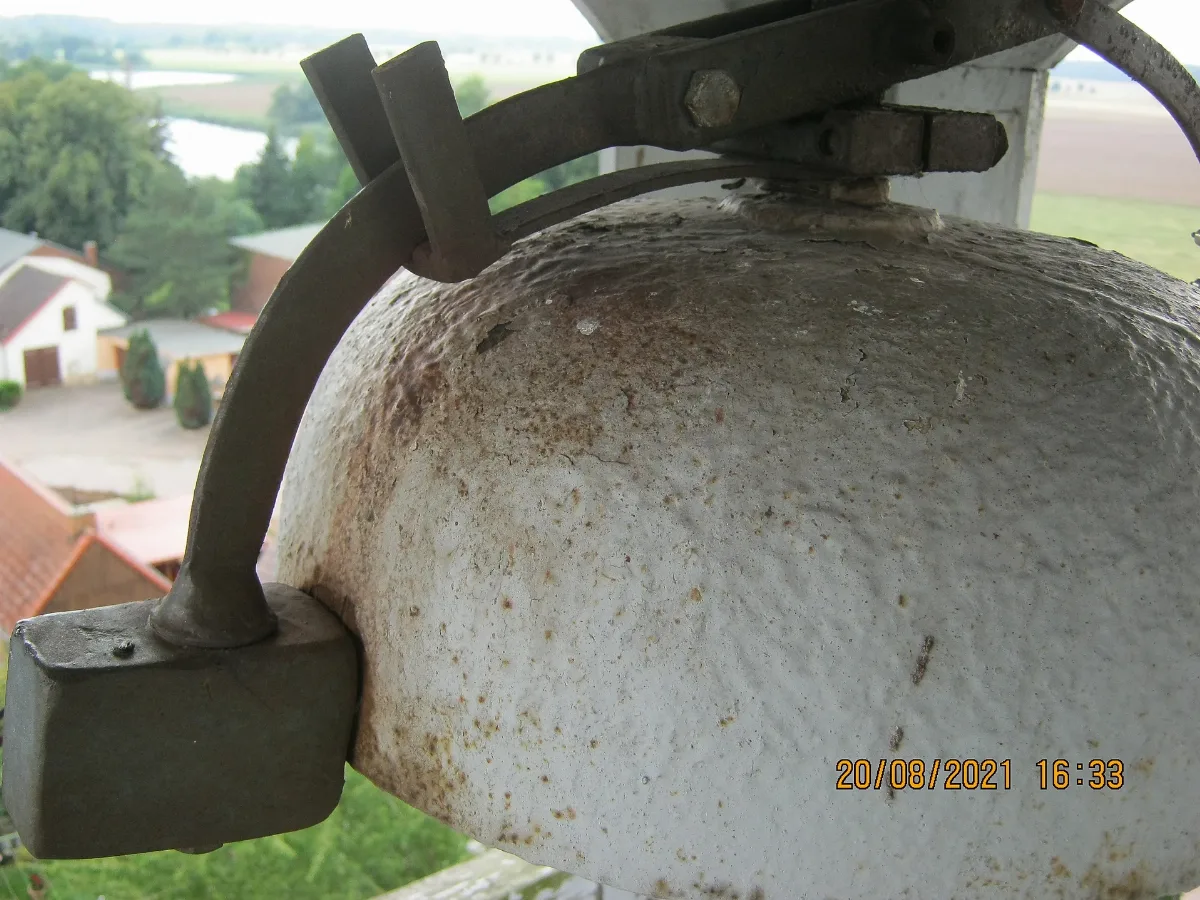 Hammerwerk Mit Prellfeder Im Kirchturm 39264 Gödnitz