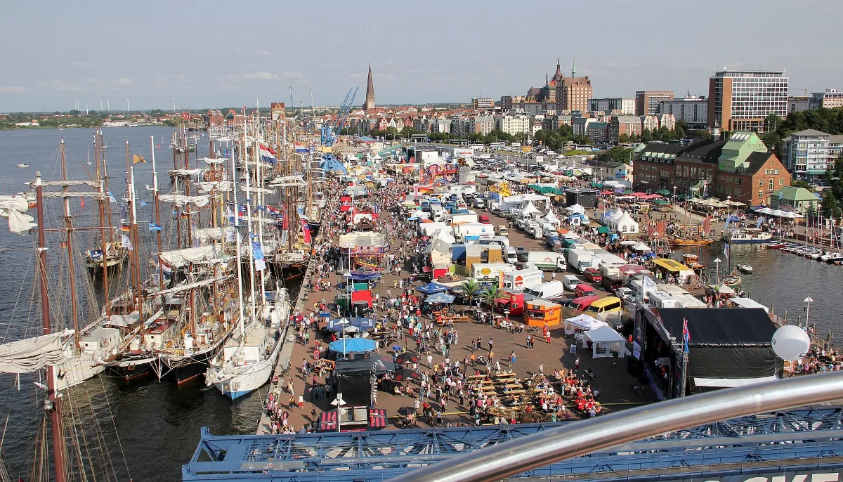 Hanse Sail 2010 Rostock Hafen