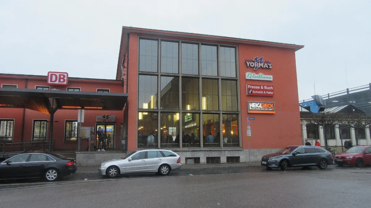 Hauptbahnhof, Ingolstadt, 11. Febr. 2018