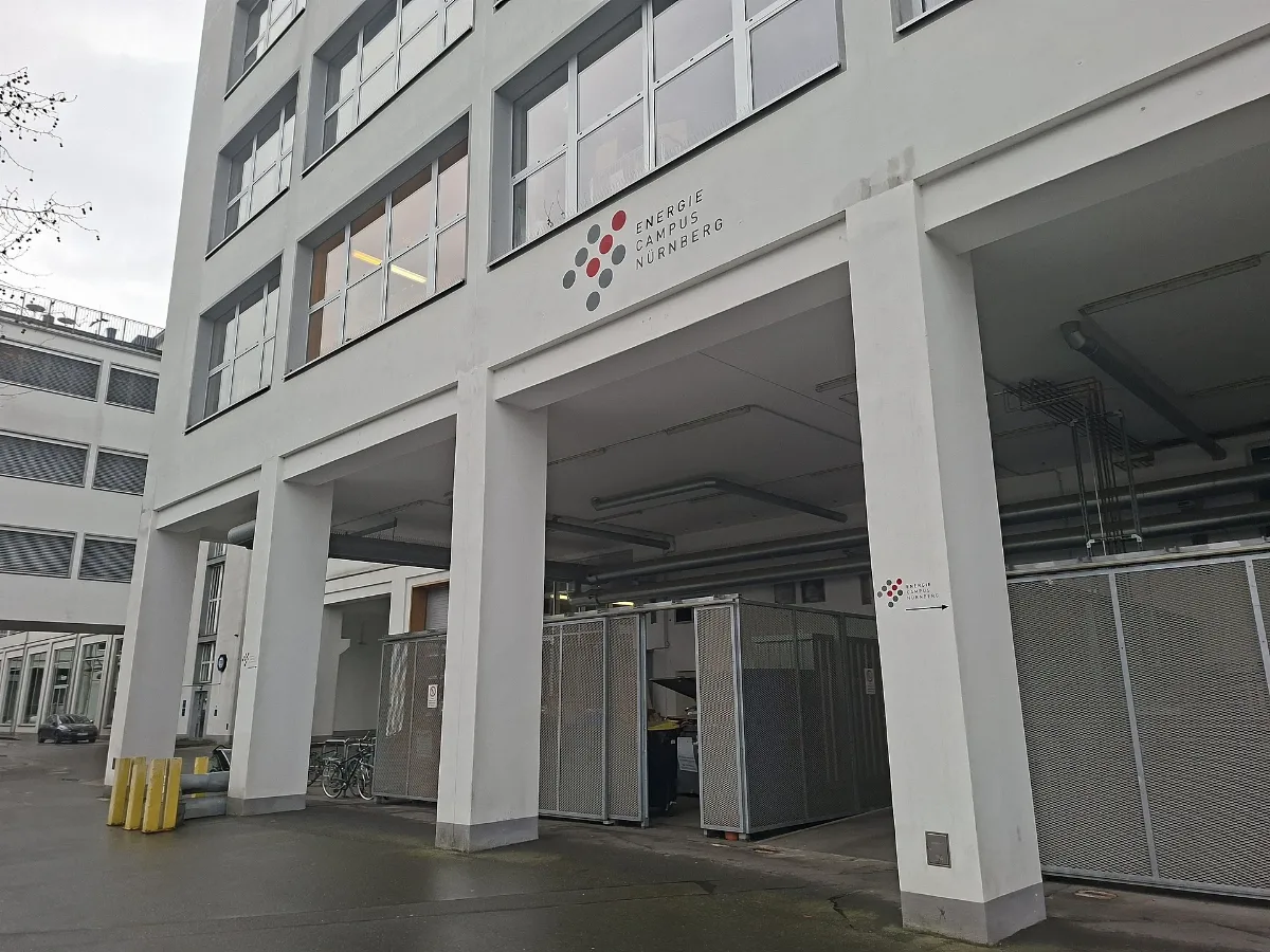 Hauptgebäude Energie Campus Nürnberg