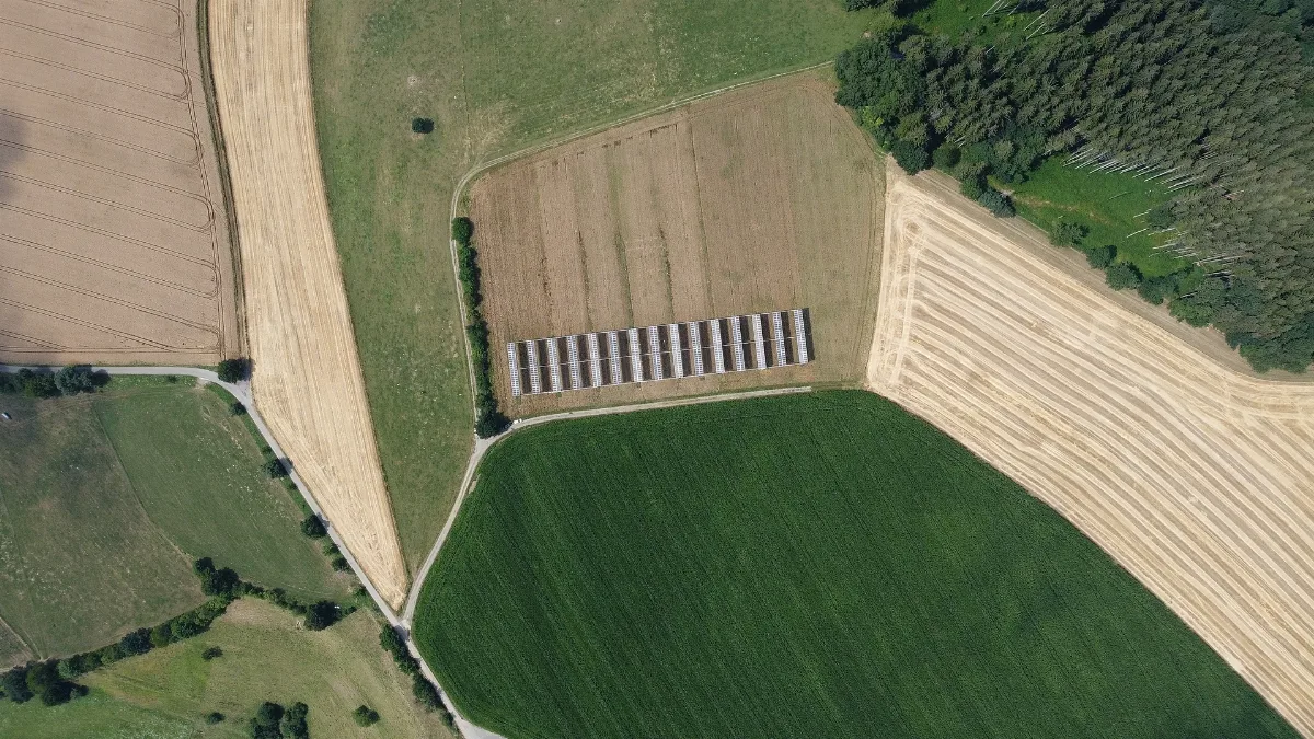 Heggelbach (Oberndorf) Agro Photovoltaic Power Station Heggelbach 07Asd