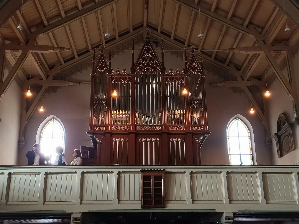 Heidelsheim Stadtkirche Orgel Prospekt