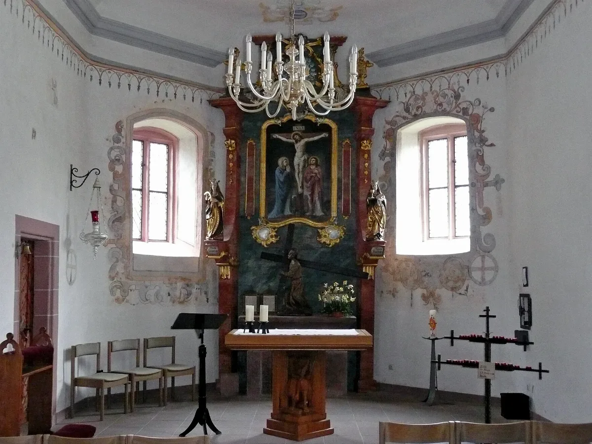 Heilig Kreuz Kirche In Hohenwart, Im Jahre 1689 Gelobten Die Einwohner Der Pfarrei Neuhausen Ein Jährliche Wallfahrt Zum Hl. Kreuz Als Dank Dafür, Von Den Zerstörungen Des Pfälzer Erbfolgekrieges Verschont Geblieb Panoramio